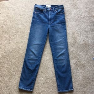 Madewell The Perfect Vintage Straight Leg Jeans